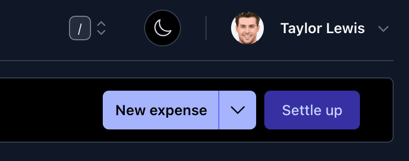 Dark mode hero